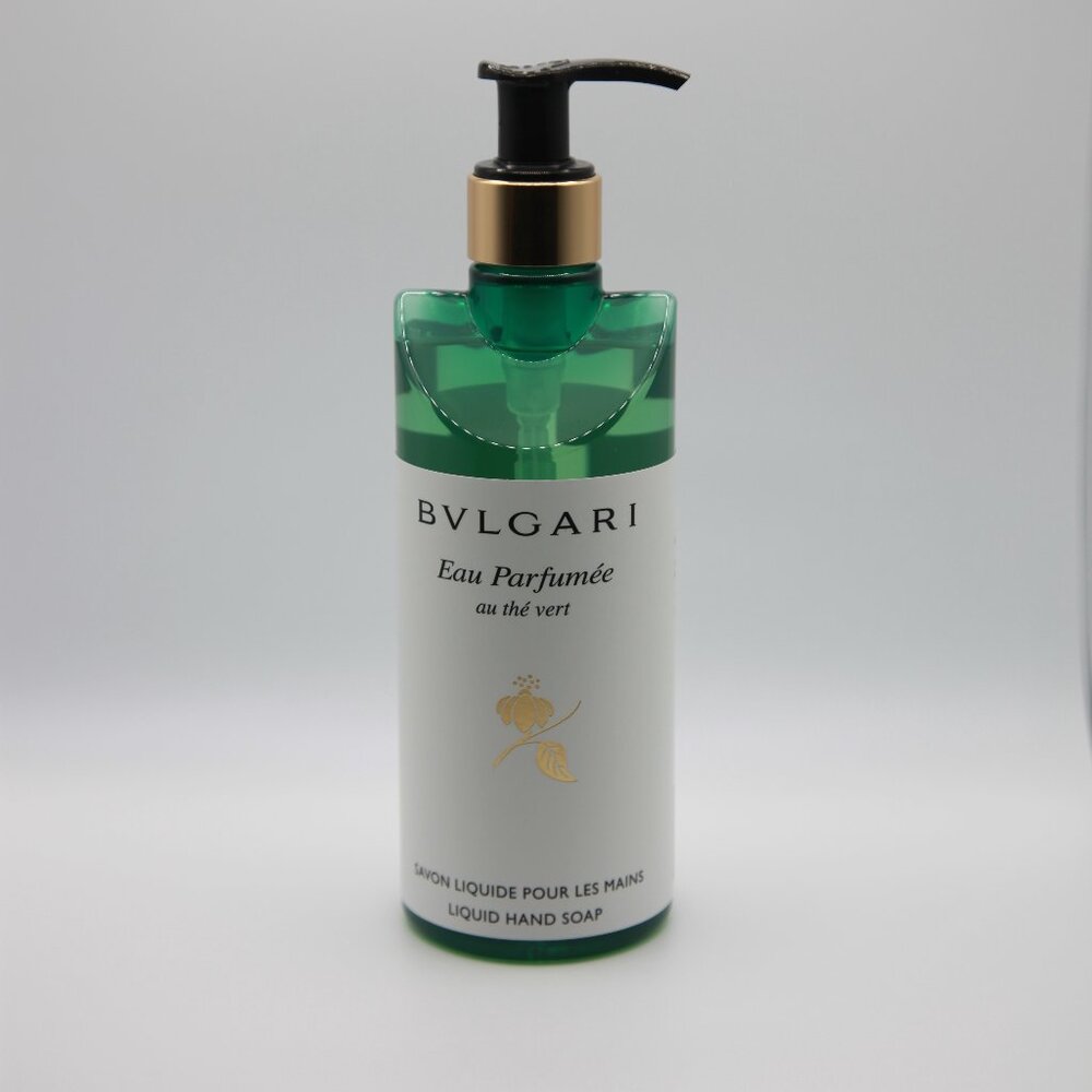 BVLGARI au thé Vert (Green Tea) Liquid Hand Soap - 10.1 Fl oz / 300mL NEW